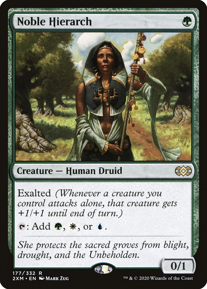 Magic | Noble Hierarch [Double Masters] | The Nerd Merchant