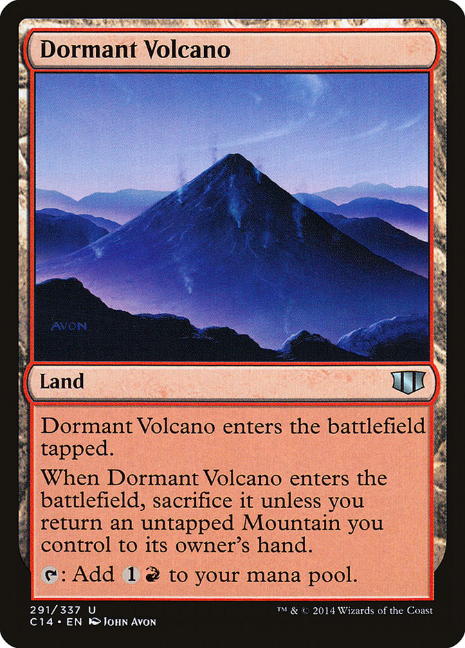 Magic | Dormant Volcano [Commander 2014] | The Nerd Merchant