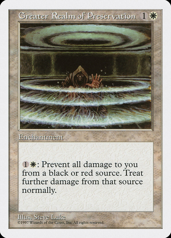 Magic | Greater Realm of Preservation [Fifth Edition] | The Nerd Merchant
