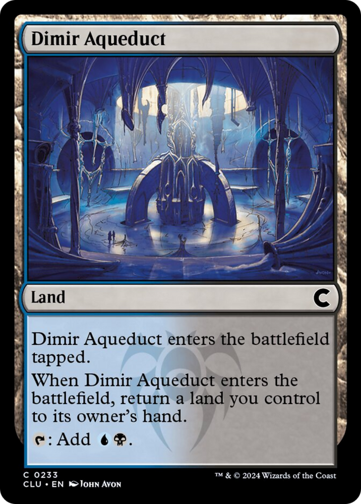 Magic | Dimir Aqueduct [Ravnica: Clue Edition] | The Nerd Merchant