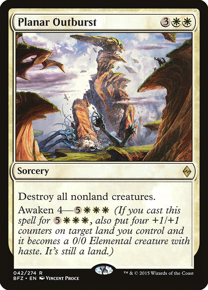 Magic | Planar Outburst [Battle for Zendikar] | The Nerd Merchant