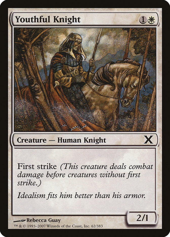 Magic | Youthful Knight [Tenth Edition] | The Nerd Merchant
