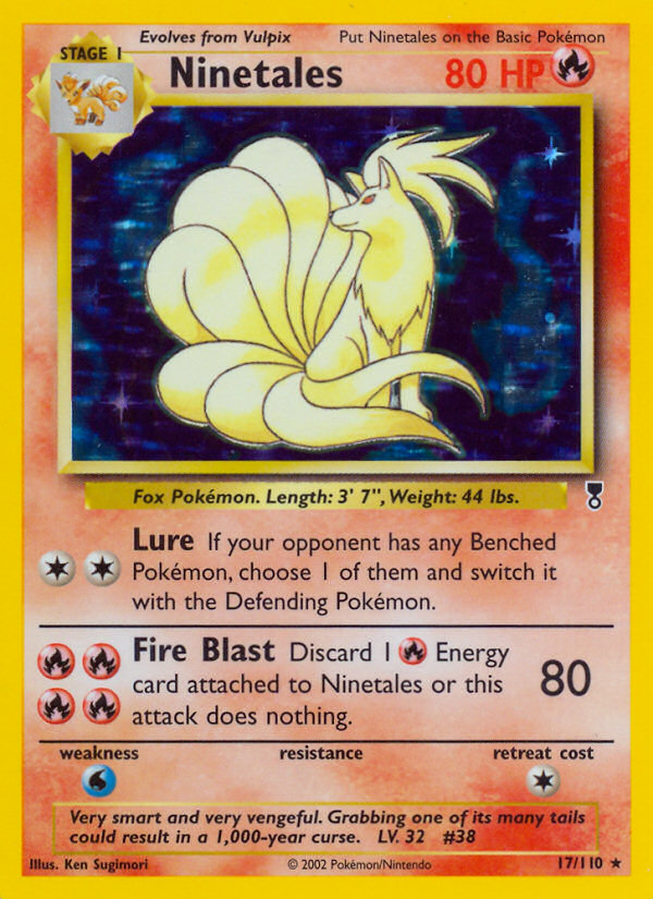 Pokemon | Ninetales (17/110) [Legendary Collection] | The Nerd Merchant