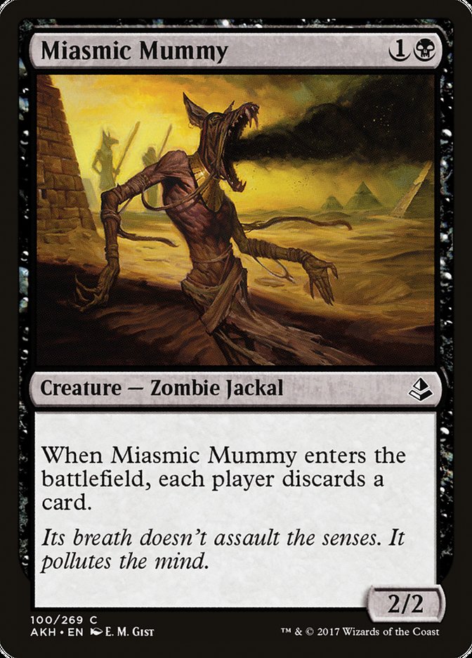 Magic | Miasmic Mummy [Amonkhet] | The Nerd Merchant