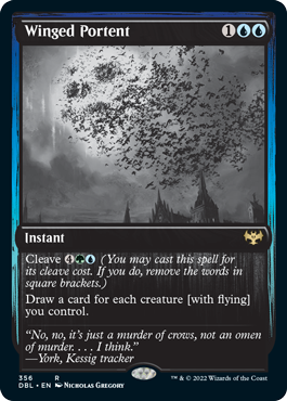 Magic | Winged Portent [Innistrad: Double Feature] | The Nerd Merchant