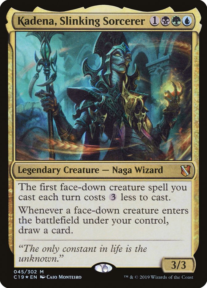 Magic | Kadena, Slinking Sorcerer [Commander 2019] | The Nerd Merchant