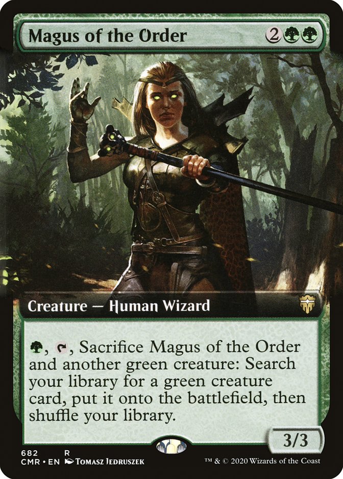 Magic | Magus of the Order (Extended Art) [Commander Legends] | The Nerd Merchant