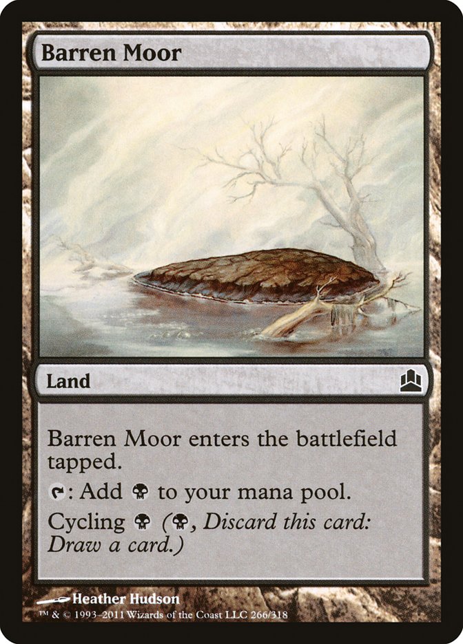Magic | Barren Moor [Commander 2011] | The Nerd Merchant