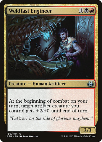 Magic | Weldfast Engineer [Aether Revolt] | The Nerd Merchant