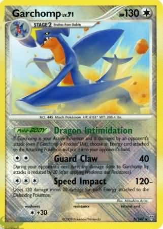 Pokemon | Garchomp (5/147) (Championship Promo) [Platinum: Supreme Victors] | The Nerd Merchant