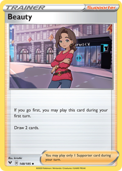 Pokemon | Beauty (148/185) [Sword & Shield: Vivid Voltage] | The Nerd Merchant