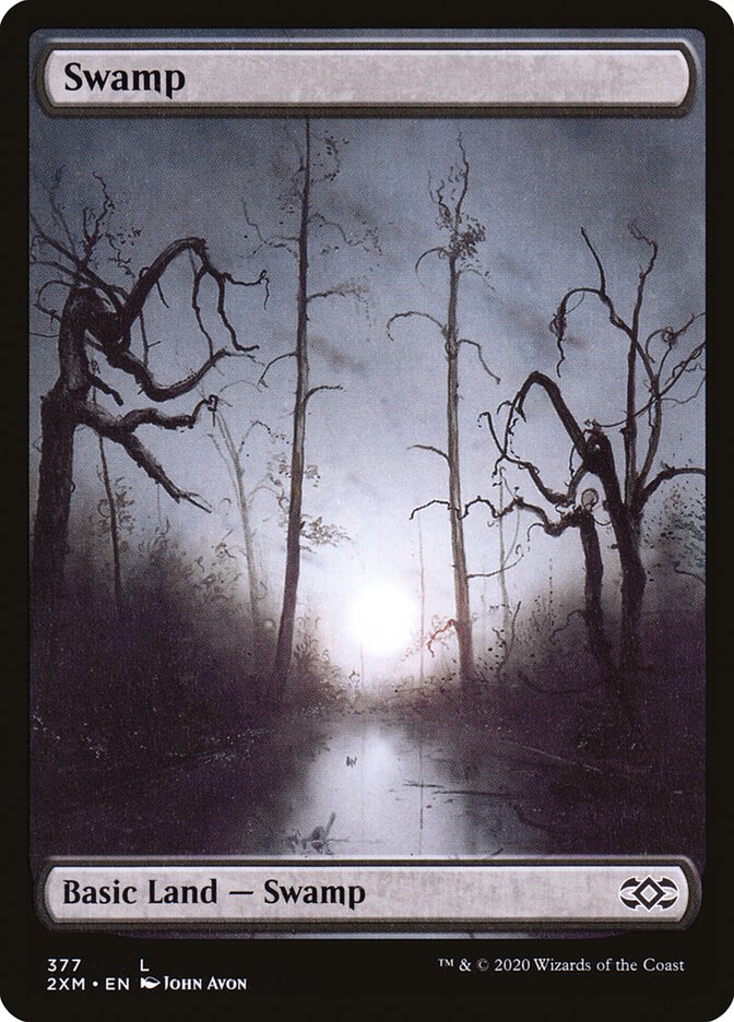 Magic | Swamp (377) [Double Masters] | The Nerd Merchant