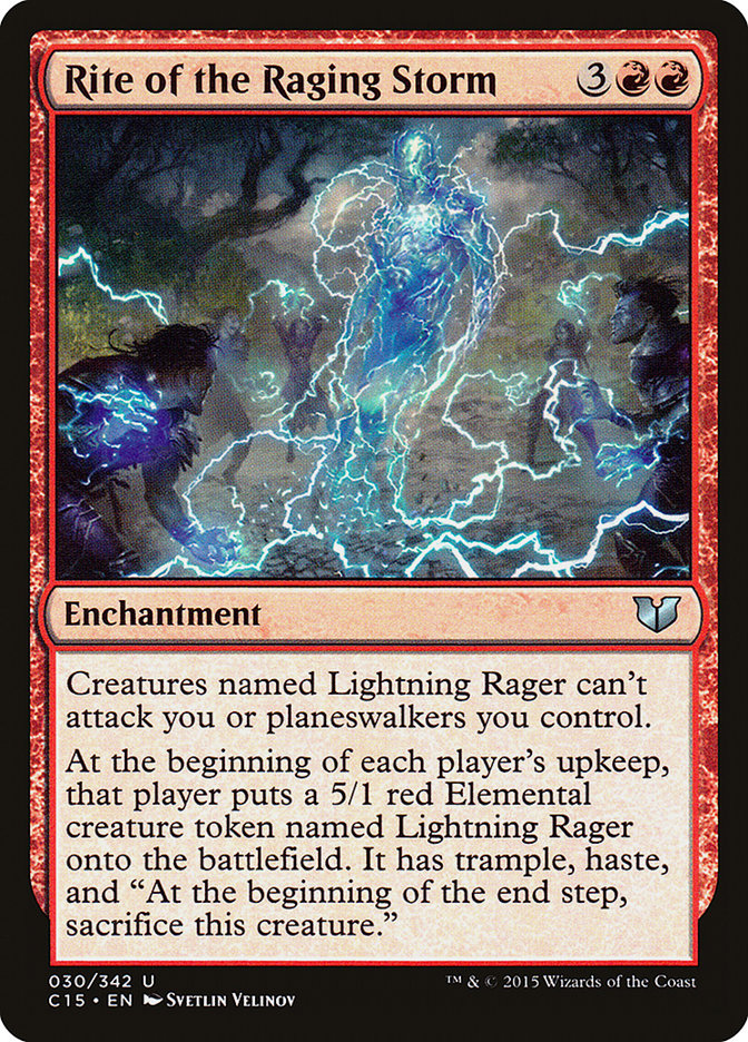 Magic | Rite of the Raging Storm [Commander 2015] | The Nerd Merchant