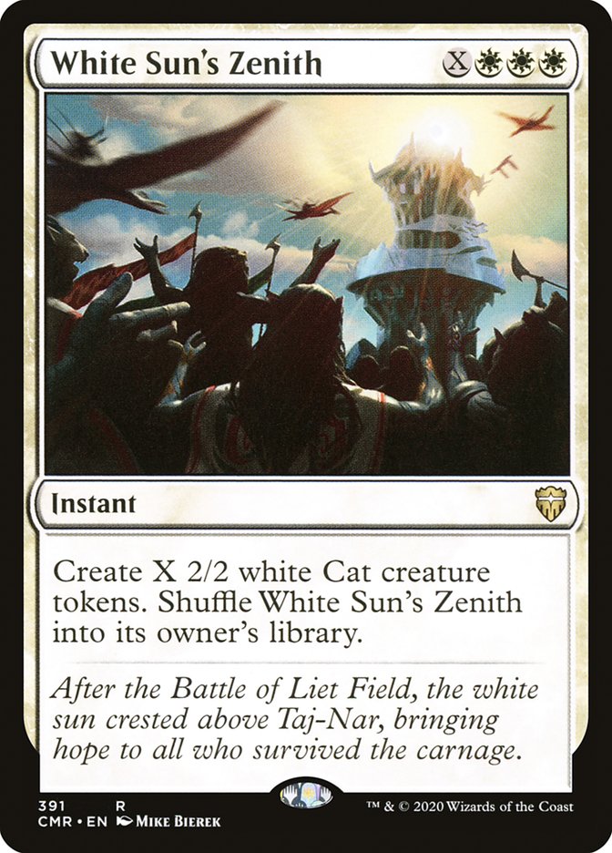 Magic | White Sun's Zenith [Commander Legends] | The Nerd Merchant