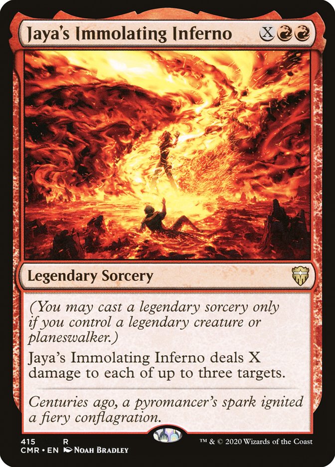 Magic | Jaya's Immolating Inferno [Commander Legends] | The Nerd Merchant