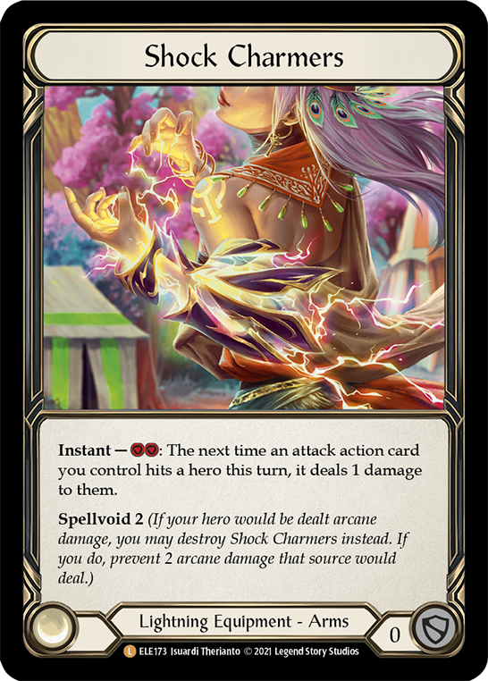 Flesh and Blood TCG | Shock Charmers [ELE173] (Tales of Aria)  1st Edition Cold Foil | The Nerd Merchant