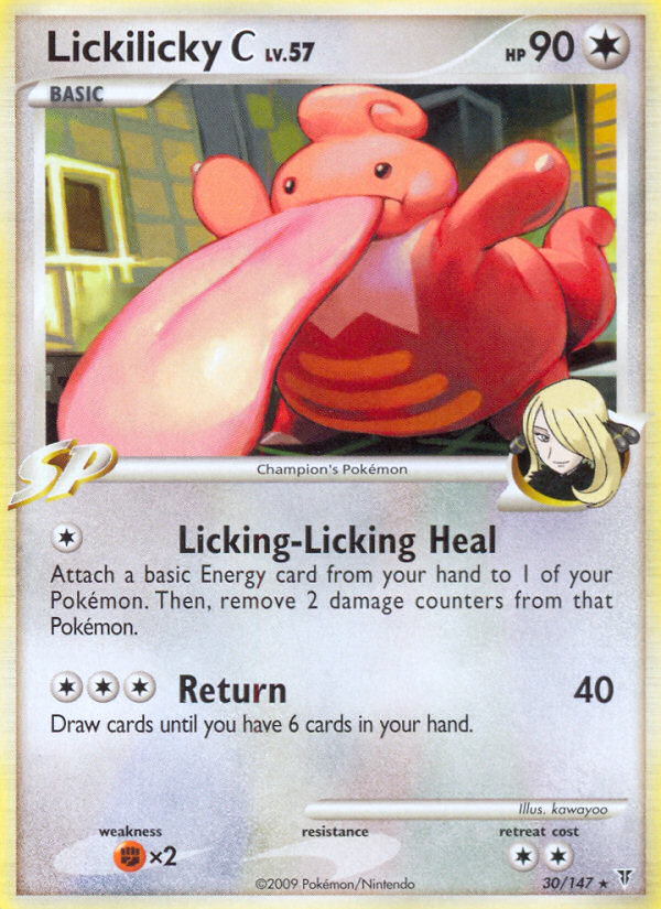 Pokemon | Lickilicky C (30/147) [Platinum: Supreme Victors] | The Nerd Merchant