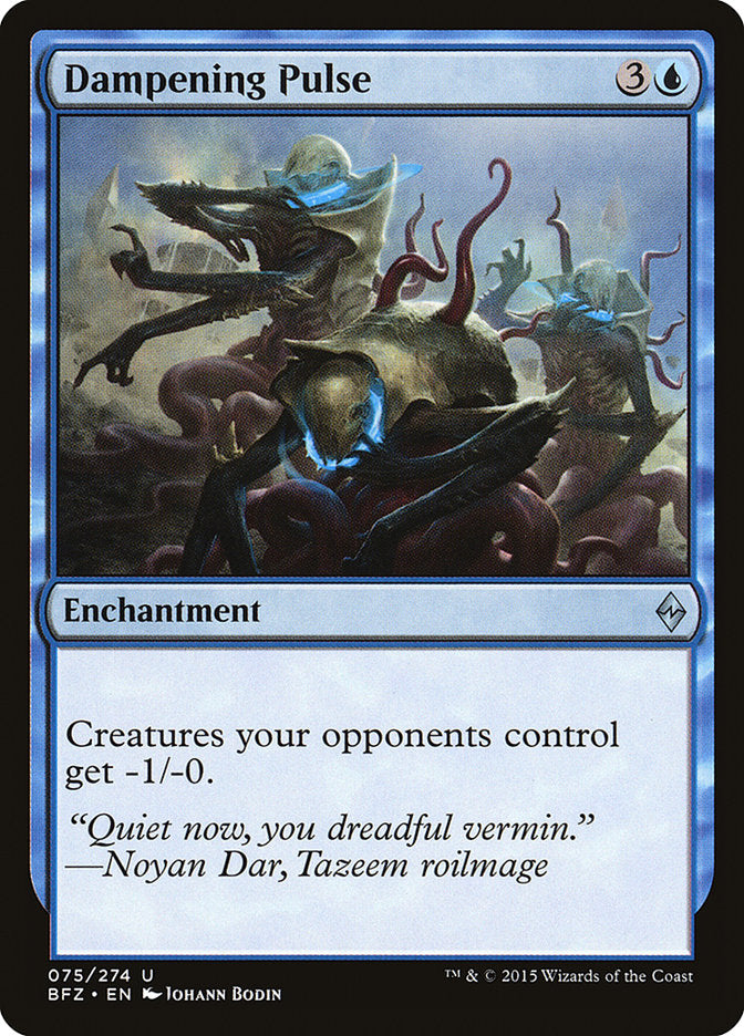 Magic | Dampening Pulse [Battle for Zendikar] | The Nerd Merchant