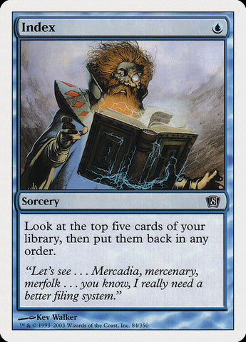 Magic | Index [Eighth Edition] | The Nerd Merchant
