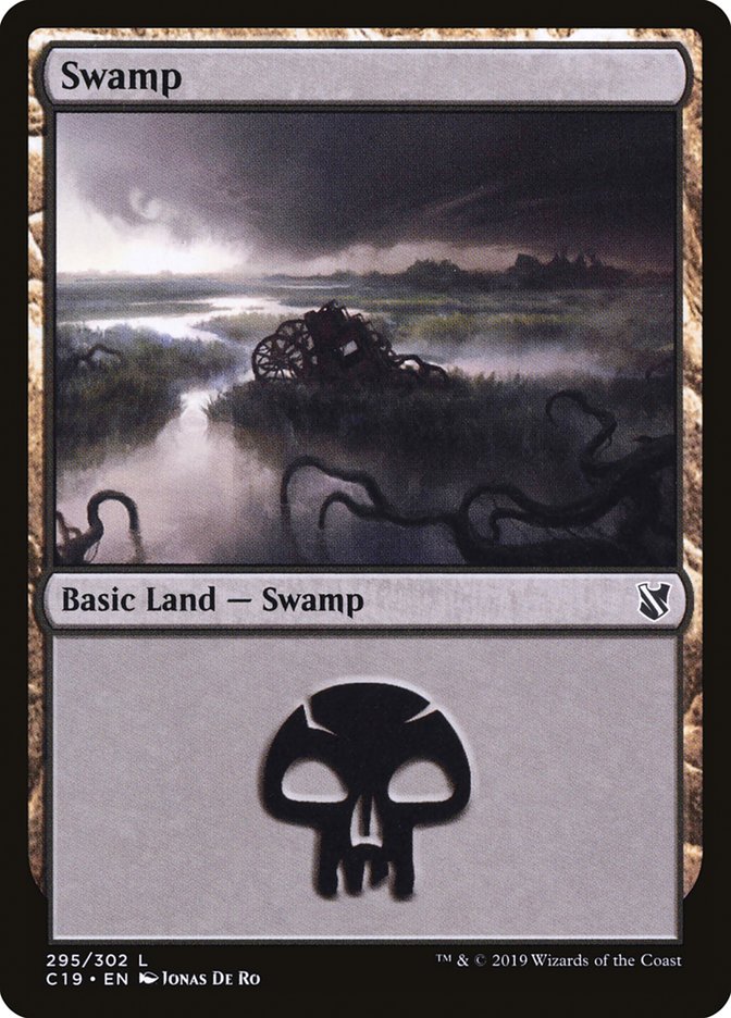 Magic | Swamp (295) [Commander 2019] | The Nerd Merchant