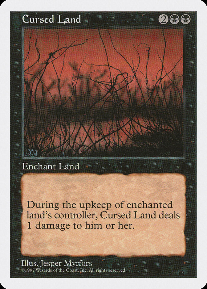 Magic | Cursed Land [Fifth Edition] | The Nerd Merchant