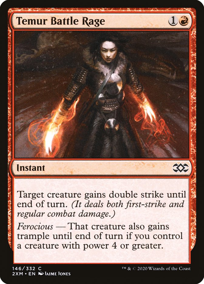 Magic | Temur Battle Rage [Double Masters] | The Nerd Merchant