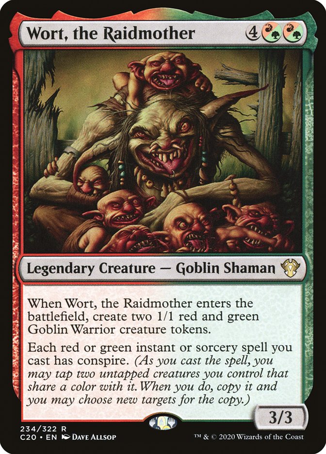 Magic | Wort, the Raidmother [Commander 2020] | The Nerd Merchant