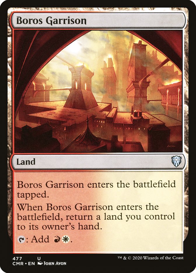Magic | Boros Garrison [Commander Legends] | The Nerd Merchant