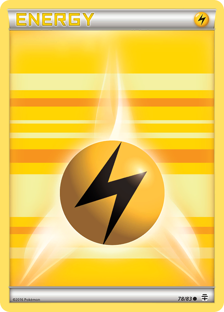 Pokemon | Lightning Energy (78/83) [XY: Generations] | The Nerd Merchant