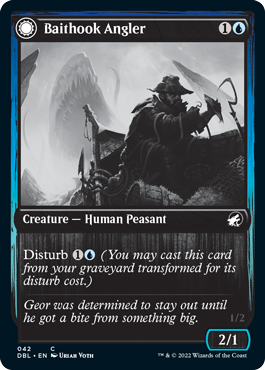 Magic | Baithook Angler // Hook-Haunt Drifter [Innistrad: Double Feature] | The Nerd Merchant