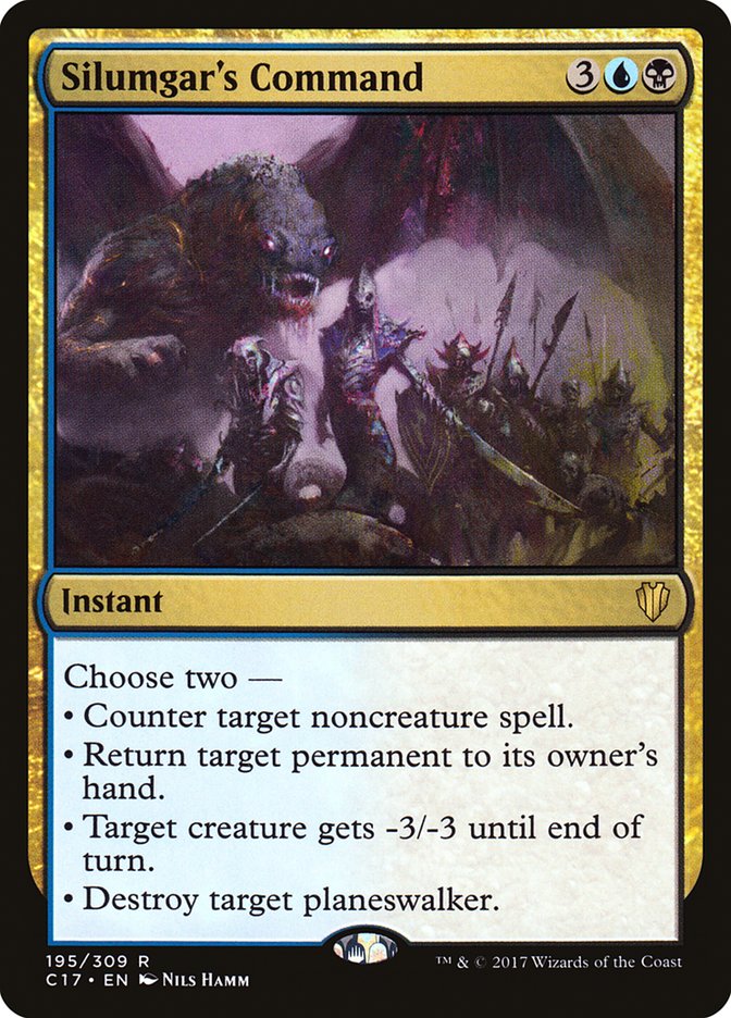 Magic | Silumgar's Command [Commander 2017] | The Nerd Merchant