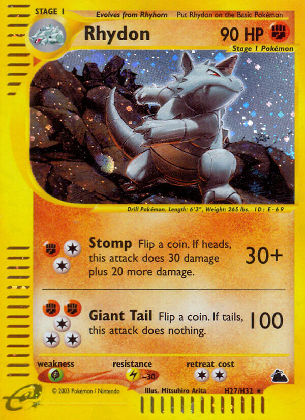 Pokemon | Rhydon (H27/H32) [Skyridge] | The Nerd Merchant