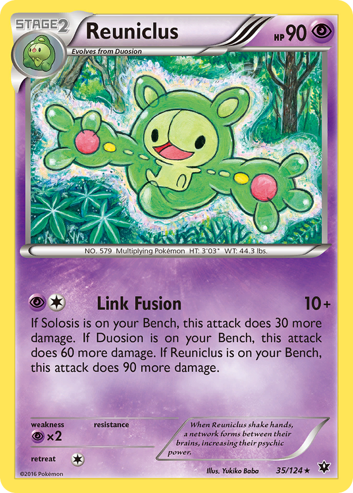 Pokemon | Reuniclus (35/124) [XY: Fates Collide] | The Nerd Merchant