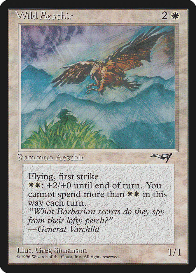 Magic | Wild Aesthir (Mountain Background) [Alliances] | The Nerd Merchant