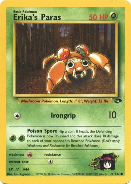 Pokemon | Erika's Paras (71/132) [Gym Challenge Unlimited] | The Nerd Merchant