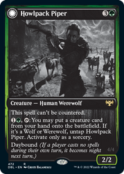 Magic | Howlpack Piper // Wildsong Howler [Innistrad: Double Feature] | The Nerd Merchant