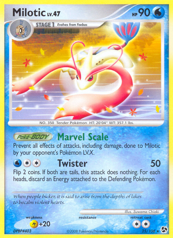 Pokemon | Milotic (25/106) [Diamond & Pearl: Great Encounters] | The Nerd Merchant