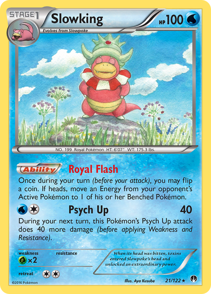Pokemon | Slowking (21/122) [XY: BREAKpoint] | The Nerd Merchant