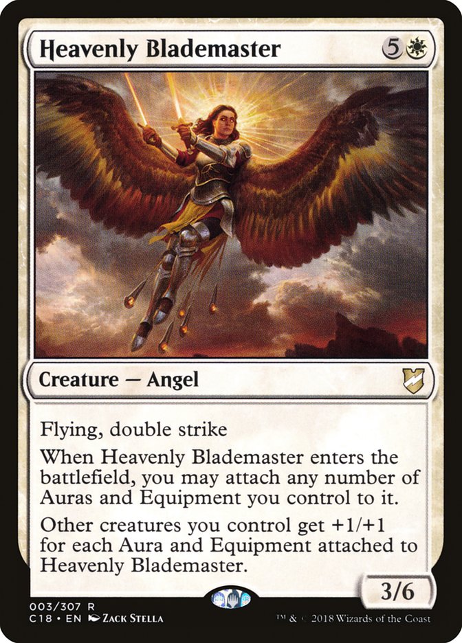 Magic | Heavenly Blademaster [Commander 2018] | The Nerd Merchant