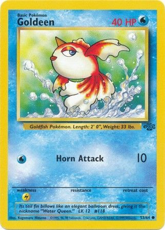 Pokemon | Goldeen (53/64) [Jungle Unlimited] | The Nerd Merchant