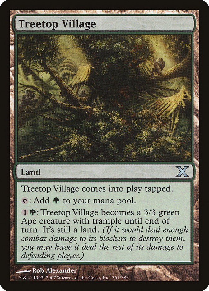 Magic | Treetop Village [Tenth Edition] | The Nerd Merchant