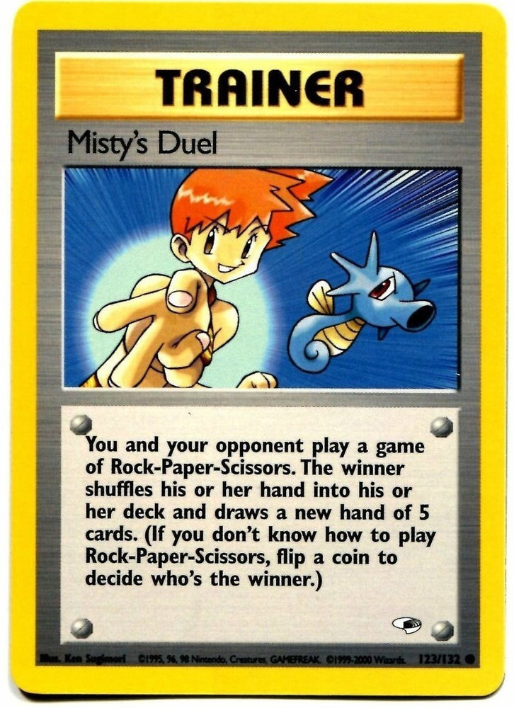 Pokemon | Misty's Duel (123/132) [Gym Heroes Unlimited] | The Nerd Merchant