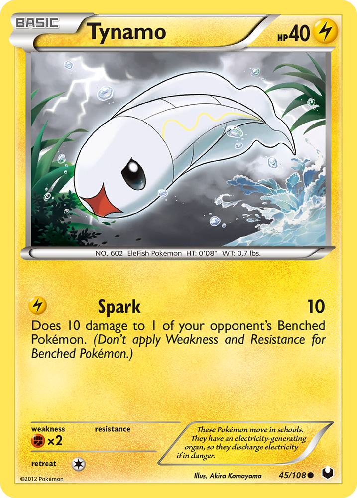 Pokemon | Tynamo (45/108) [Black & White: Dark Explorers] | The Nerd Merchant