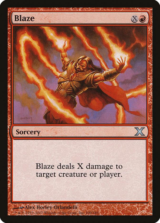 Magic | Blaze [Tenth Edition] | The Nerd Merchant