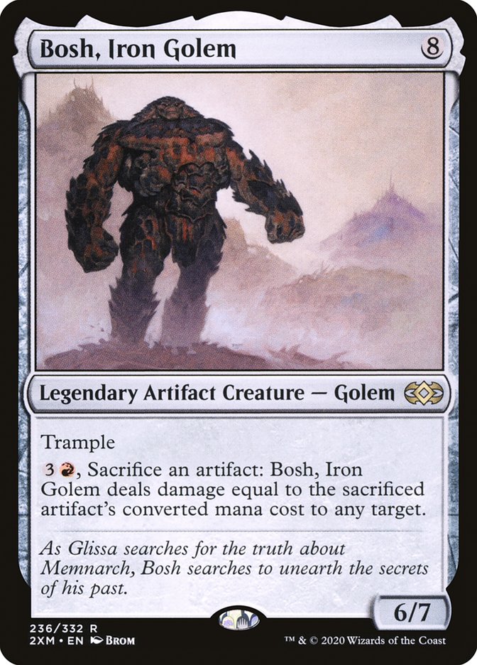Magic | Bosh, Iron Golem [Double Masters] | The Nerd Merchant