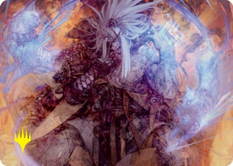 Magic | Satoru Umezawa 2 Art Card (Gold-Stamped Signature) [Kamigawa: Neon Dynasty Art Series] | The Nerd Merchant