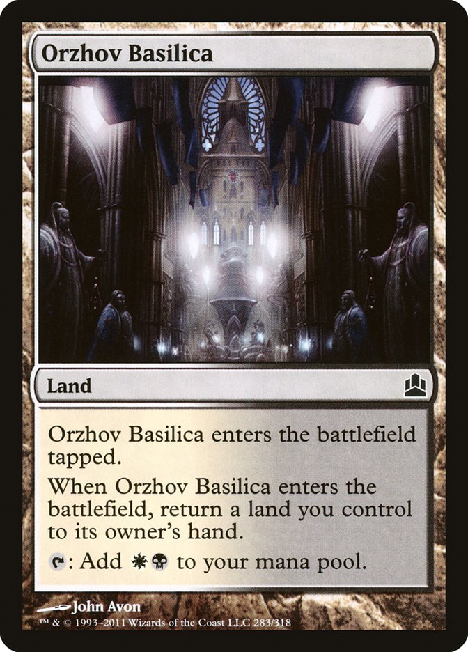Magic | Orzhov Basilica [Commander 2011] | The Nerd Merchant