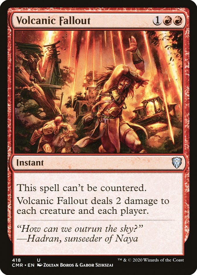 Magic | Volcanic Fallout [Commander Legends] | The Nerd Merchant