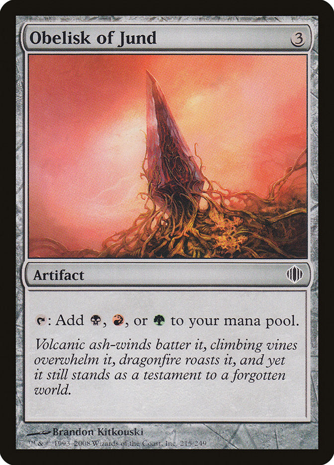 Magic | Obelisk of Jund [Shards of Alara] | The Nerd Merchant