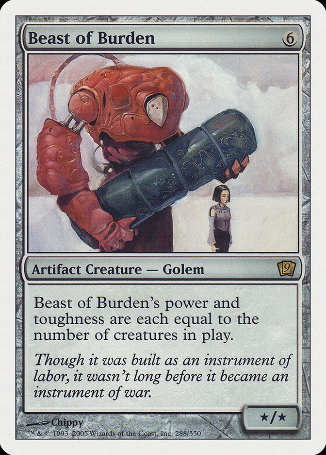 Magic | Beast of Burden [Ninth Edition] | The Nerd Merchant